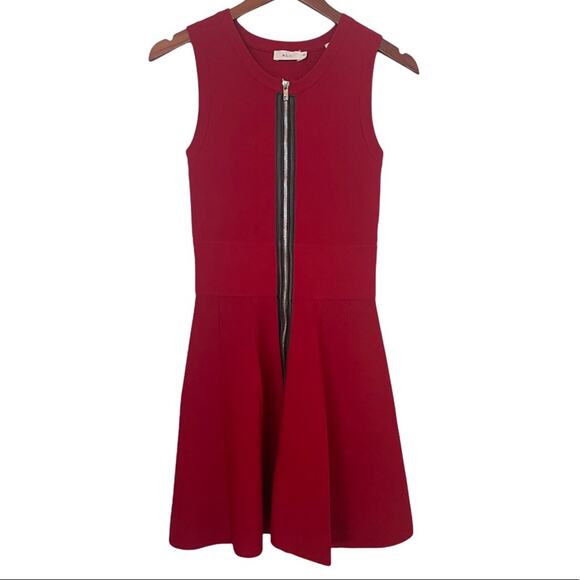 A.L.C. Dress Dolls Sleeveless Zip Front Knit Size XS - Picture 2 of 5